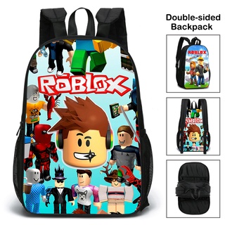 Balo đi học hai mặt họa tiết hoạt hình roblox độc đáo