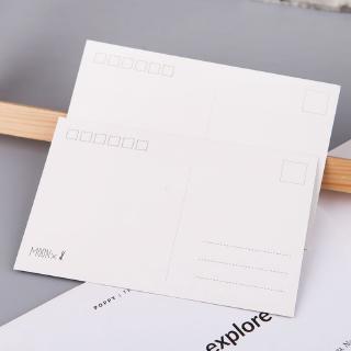 Set 30 bưu thiếp phát quang trong tối phong cách vintage làm thiệp mời