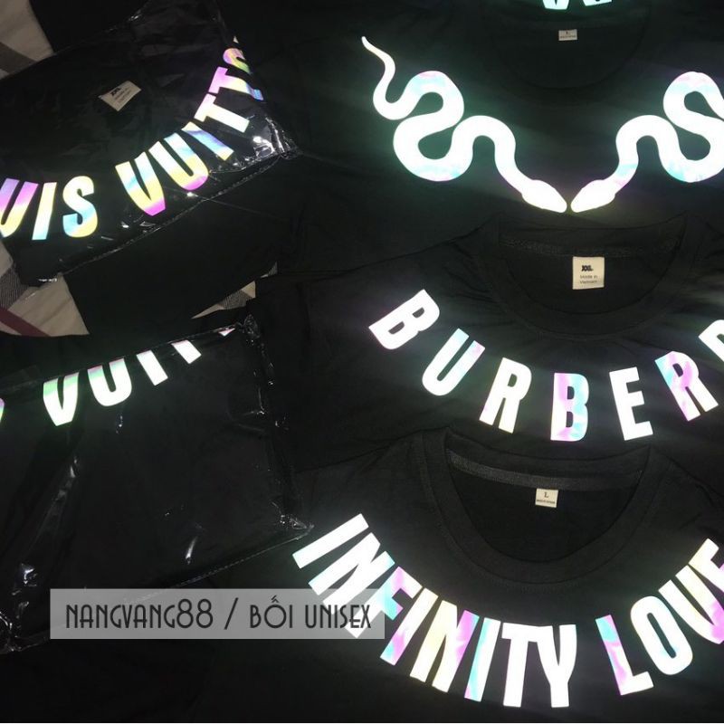 Áo thun nữ,in chữ Love phản quang ,2 màu đen trắng Form rộng, tay lỡ , chất cotton Đẹp | BigBuy360 - bigbuy360.vn