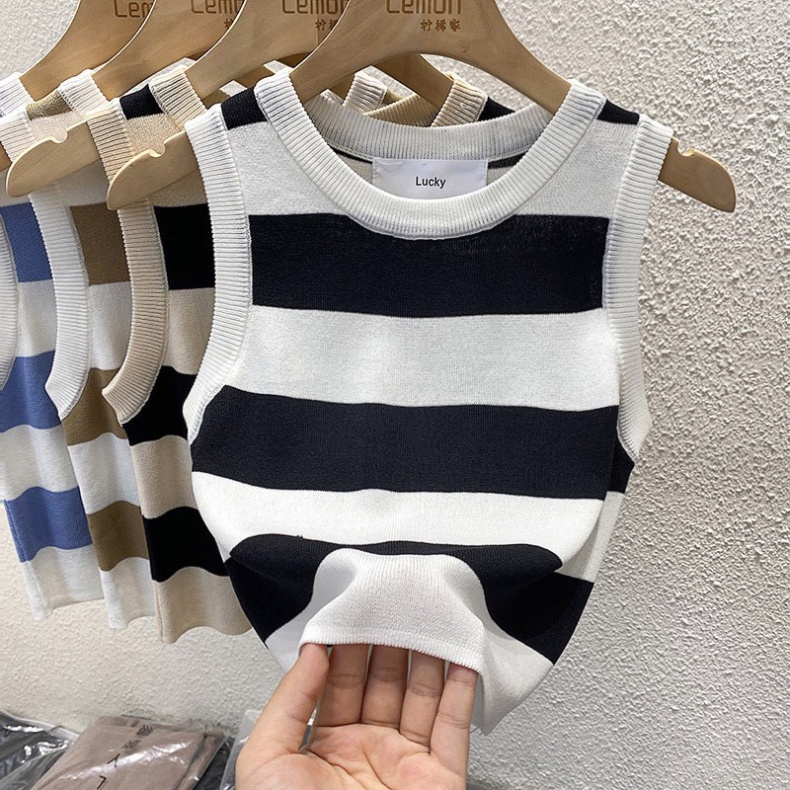 áo len nữ croptop 3 lỗ chất đẹp co giãn hàng quảng châu cao cấp A642 Noiyxanh nội y xanh chất len quảng châu