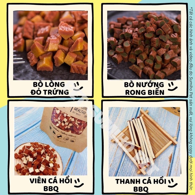 Bánh thưởng cho chó Jerry's Choices (100gr/túi) thức ăn cho chó