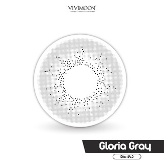 Kính áp tròng cận xám khói VIVIMOON Gloria Gray 14.0 mm