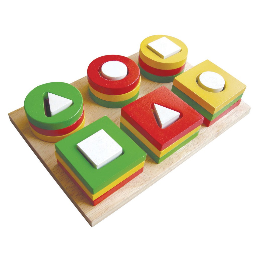 Bộ xếp 6 cọc Winwintoys (C105)