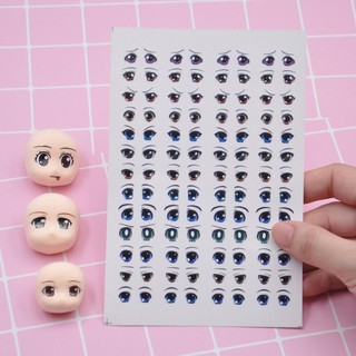 Mắt chibi decal dán nước