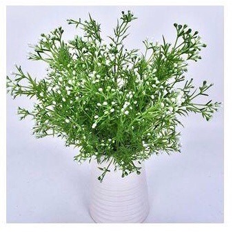 1 Cụm Hoa Baby Nhựa Dùng Trang Tri, Cụm Điểm Cho Bó Hoa Thêm Đẹp, Decor Chụp Ảnh Cưới, Dã Ngoại, Ảnh Kỉ Yếu