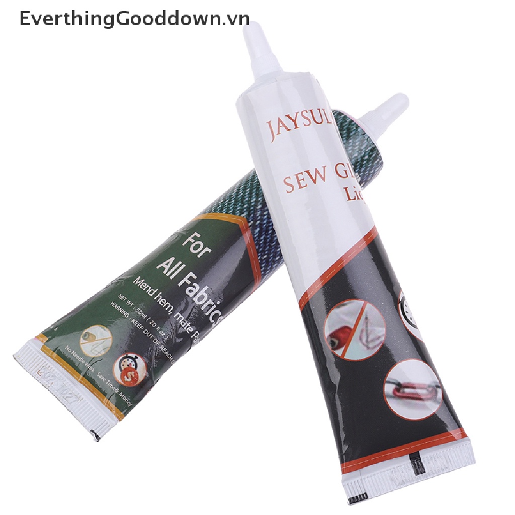 Everthinggooddown 50ml Keo Dán Dạng Lỏng Sửa Chữa Quần Áo Bằng Sợi Tổng Hợp Tự Nhiên Hữu Ích