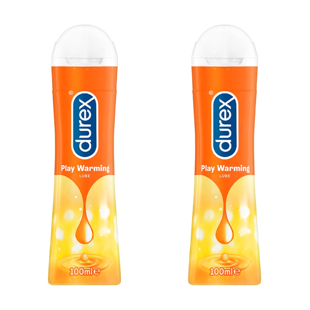 HSD: 30/9/23 Bộ 2 gel bôi trơn Durex Play Warming (100ml/chai)