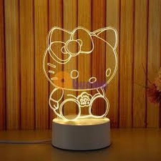 Đèn Ngủ 3D Led Nhiều Mẫu Hình (GIAO MẪU NGẪU NHIÊN)