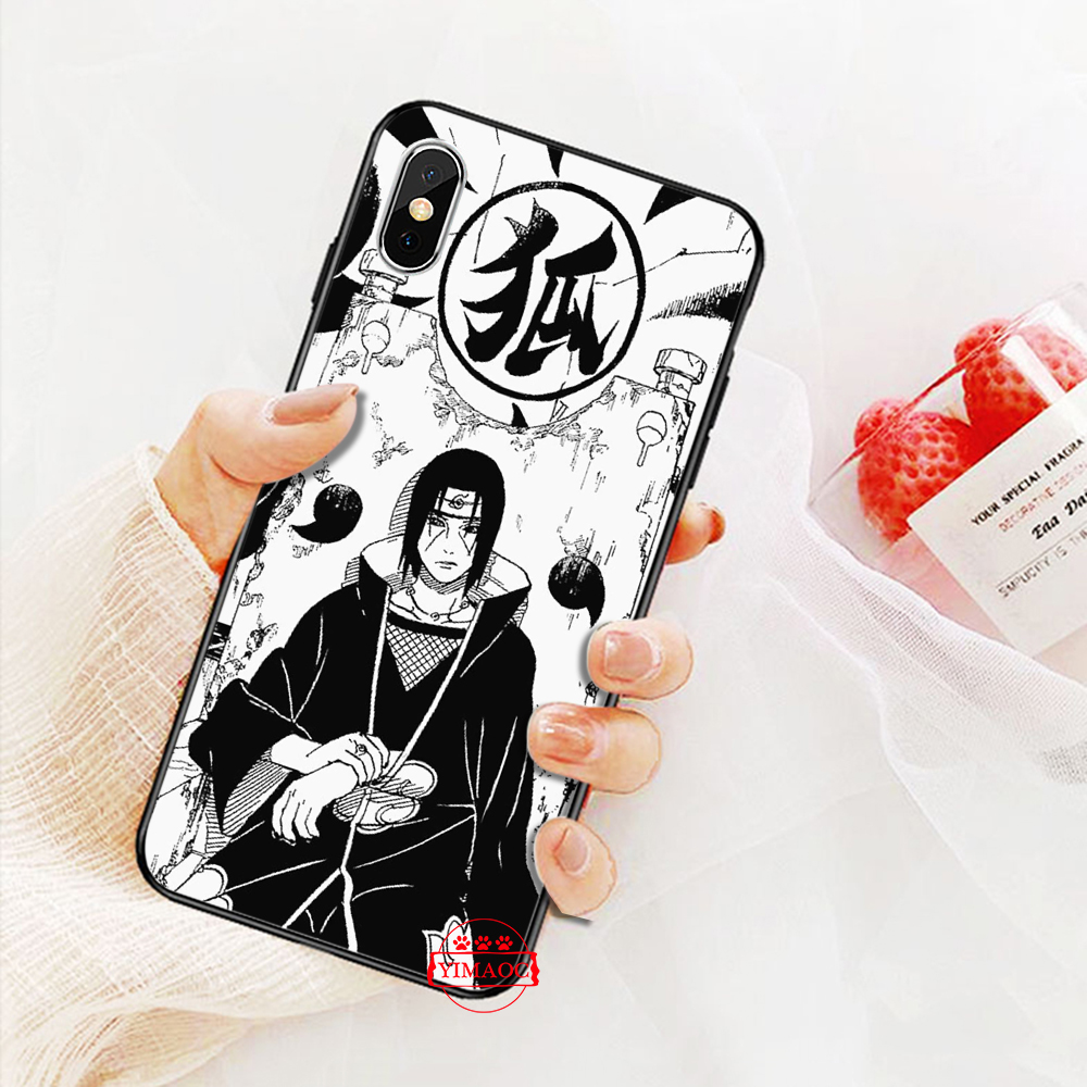 Ốp điện thoại mềm hình Naruto cho iPhone 5 5S SE 2020 6 6S 7 8 Plus X