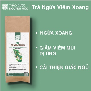 Trà viêm xoang thảo dược túi lọc Nguyên Mộc khắc phục tình trạng bị xoang viêm mũi dị ứng giảm nhức đầu