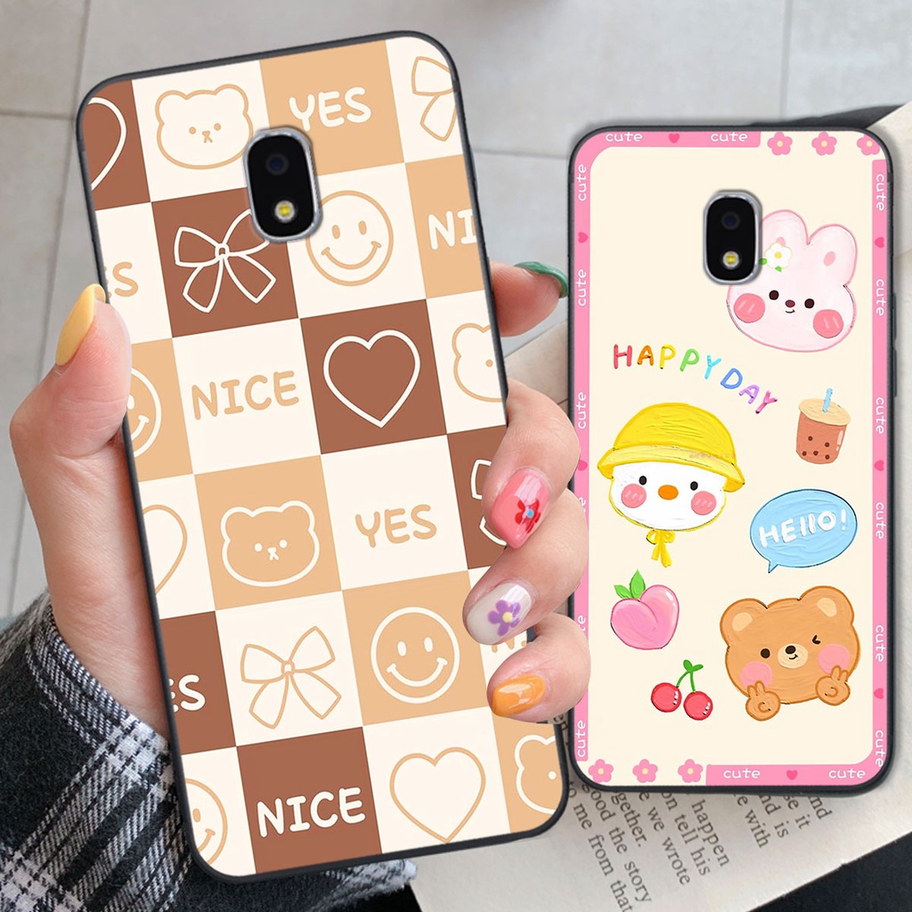 Ốp lưng Samsung J7 PRO happy day, gấu bear dễ thương - BỀN - ĐẸP -BAO GIÁ TOÀN THỊ TRƯỜNG