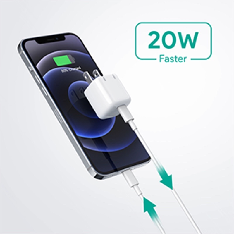 Củ sạc nhanh AUKEY Ultra Minima PA-B1 PRO 20W Power Delivery/ PPS - Hàng chính hãng, bảo hành 12 tháng