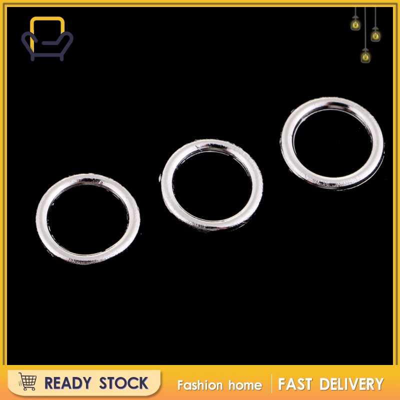 Set 100 Kẹp Dây Áo Ngực Hình Chữ O 8mm Happi2ness