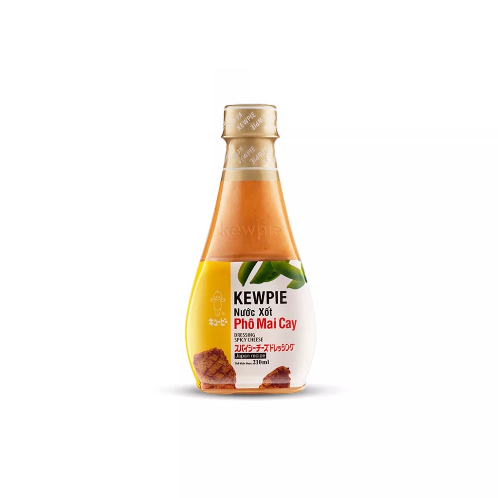 Nước Xốt  Kewpie Phô Mai Cay Kewpie chai 210ml