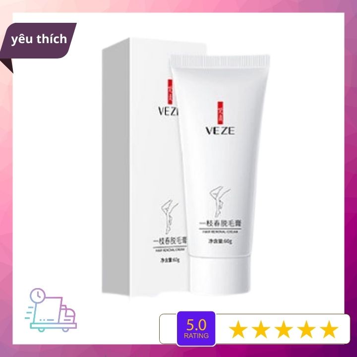 Kem Tẩy Lông Nách, Tẩy Lông Chân An Toàn Hiệu Quả Veze