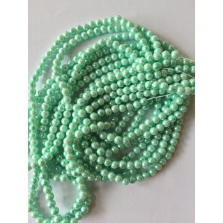 Hạt cườm ngọc trai 6mm 100g