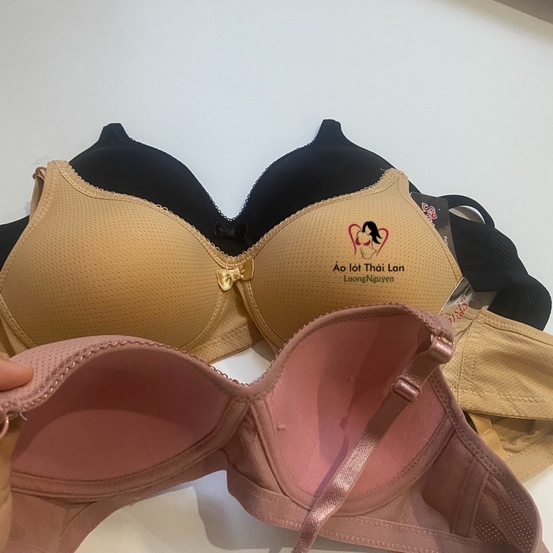 Áo ngực không gọng mút mỏng Sister hood 6328 vải mềm mát thoáng khí size 36 đến size 40 hàng Thái lan