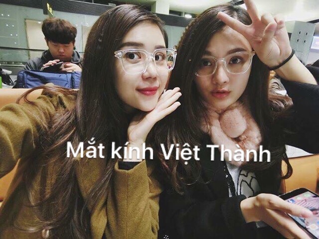 HCM gọng Kính trong suốt chân vàng 2023 lắp kính cận theo yêu cầu