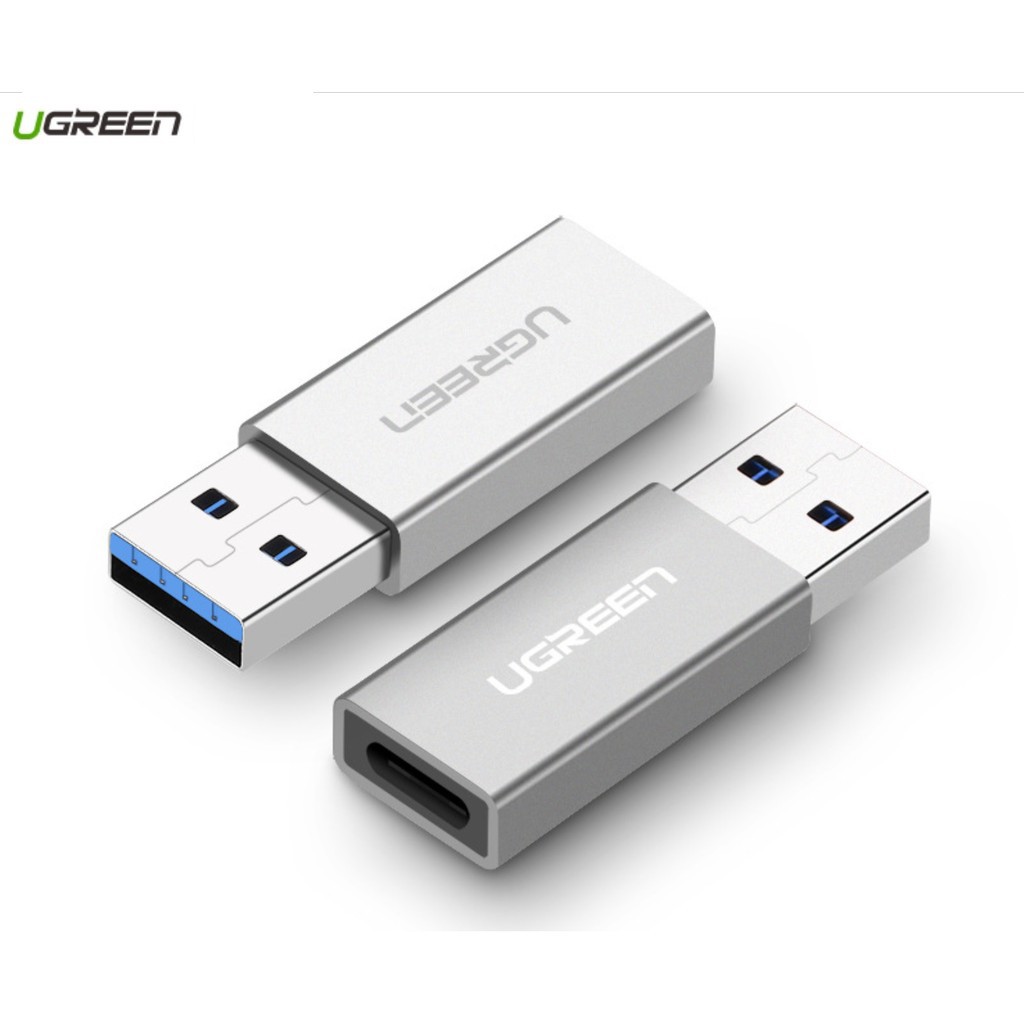 Đầu Chuyển Đổi USB 3.0 Đực Sang USB 3.1 Type C Cái  UGREEN 30705 US204 - Hàng Chính Hãng | BigBuy360 - bigbuy360.vn