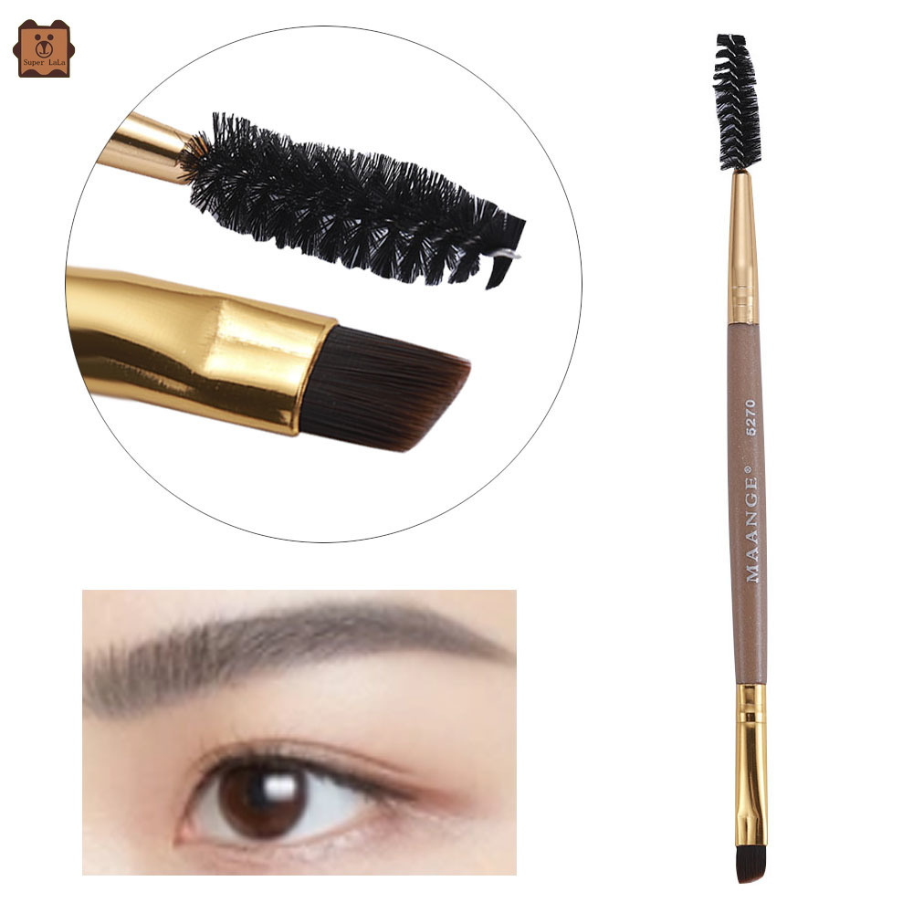 Cọ Trang Điểm Lông Mày Thiết Kế Hai Đầu Tiện Lợi