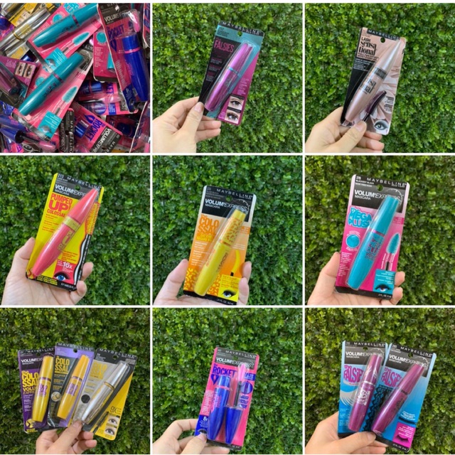 Mascara maybelline các loại