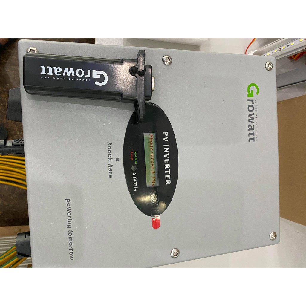 Bộ hòa lưới inverter Growatt 3kw! Hàng chính hãng có CO, CQ đầy đủ! bảo hành 5năm!!!
