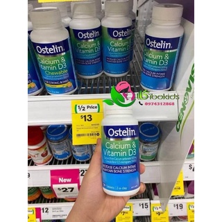 Viên uống canxi ostelin _ Ostelin Calcium & Vitam thumbnail