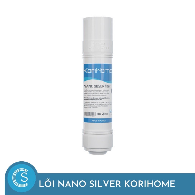 Lõi Nano silver Korihome - Nano Bạc Korihome