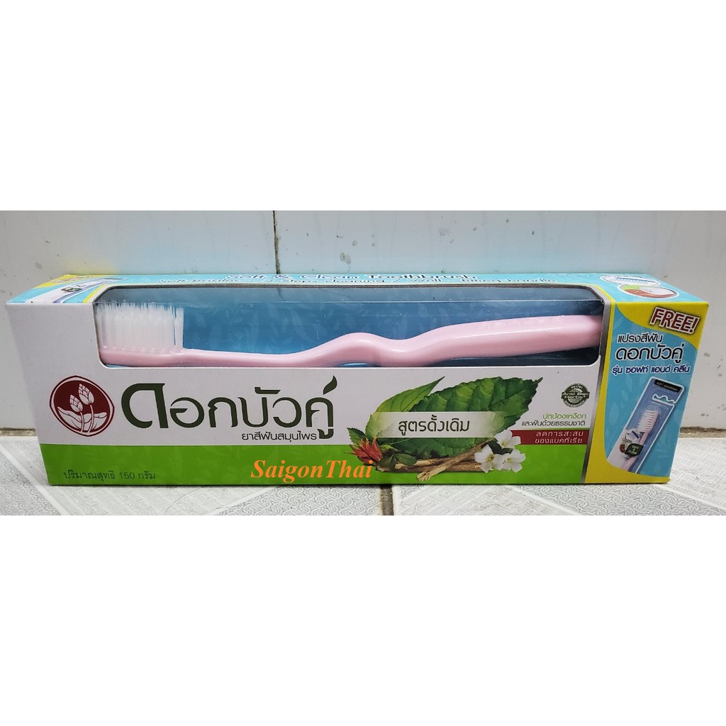 Kem đánh răng đen Original Bạc Hà Thái Lan 150gr