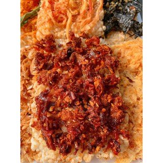 cơm cháy nếp lục vị