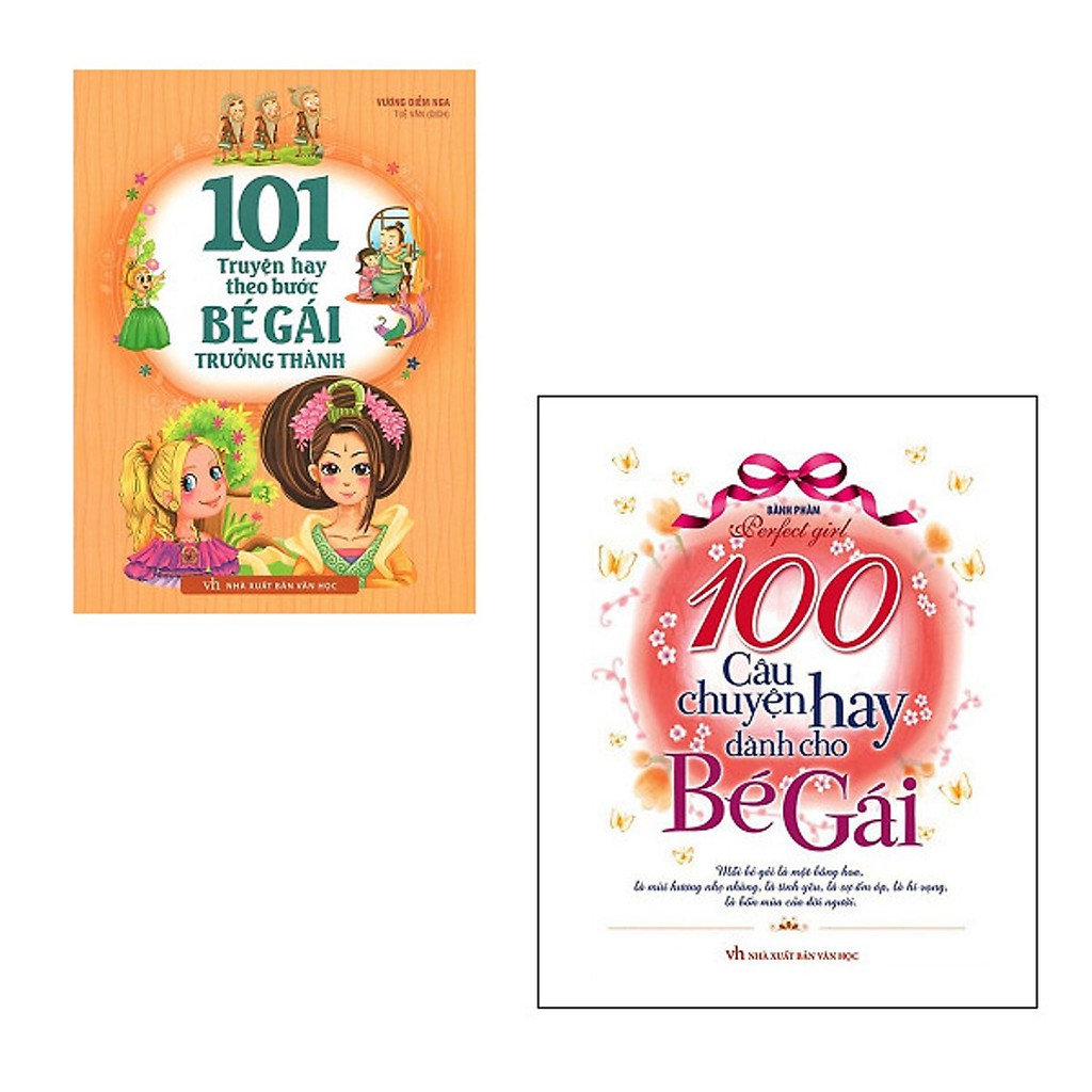 Sách - Combo 101 Truyện Hay Theo Bước Bé Gái Trưởng Thành + 100 Câu Chuyện Hay Dành Cho Bé Gái
