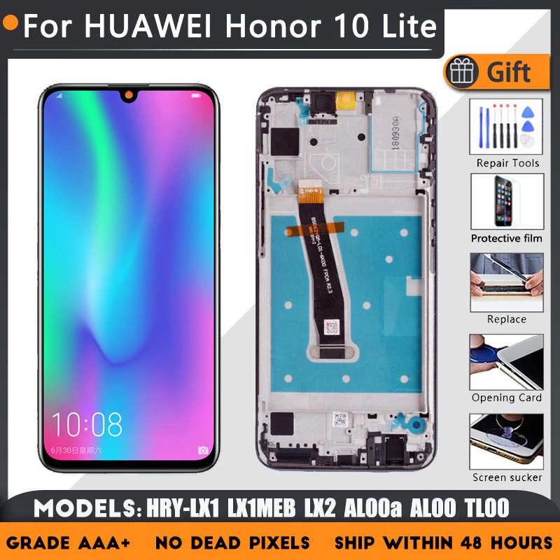 Màn Hình Cảm Ứng LCD 6.21 "Cho HUAWEI Honor 10 Lite HRY-LX1 LX2 LX1MEB HRY-AL00 IN TL00