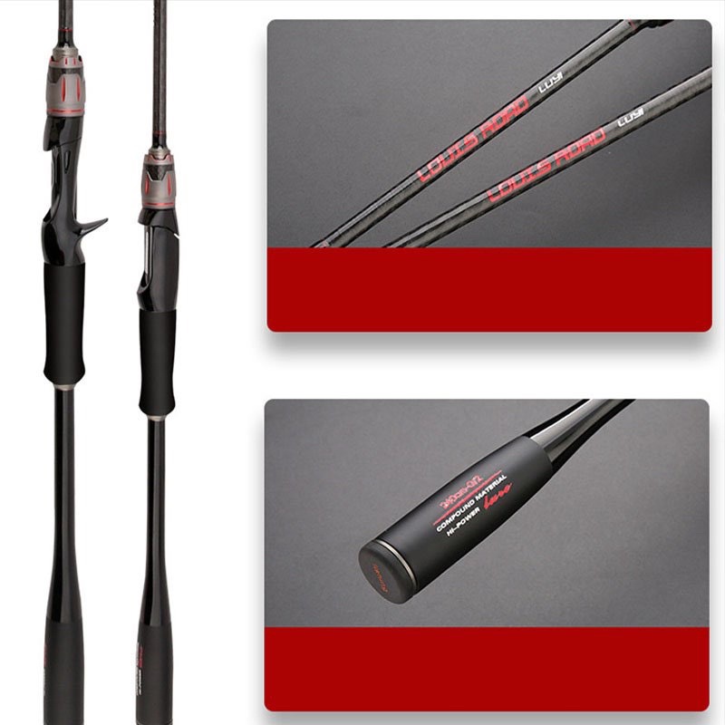 Cần lure Hi-power đủ size đứng và ngang  1.8m-2.1m-2.4m