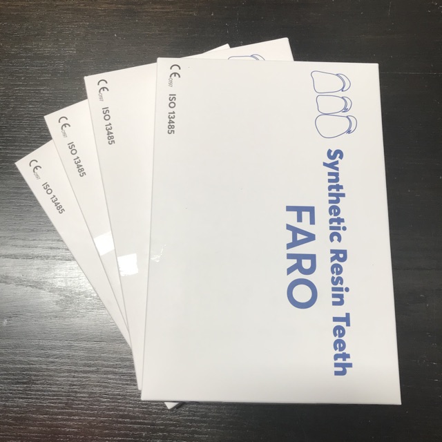RĂNG THÁO LẮP CHO LABO, RĂNG NHỰA THÁO LẮP FARO - 1 VỈ