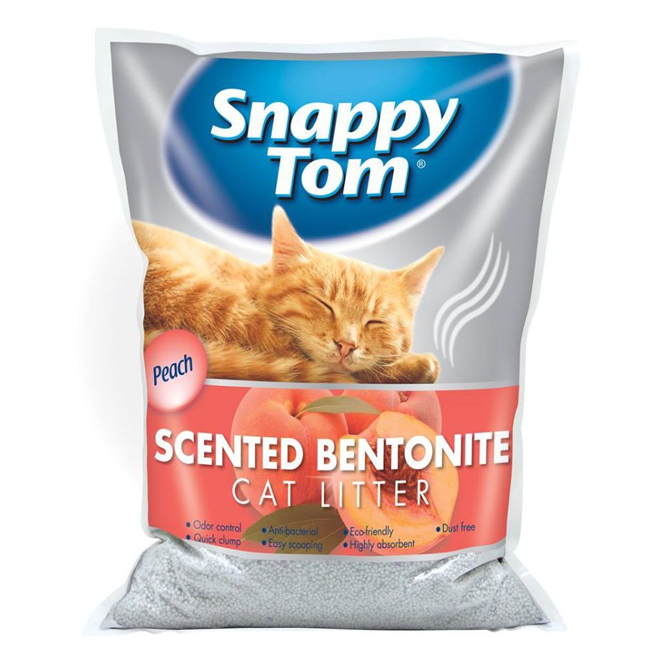 Cát vệ sinh cho mèo Snappy Tom 5L (4kg)