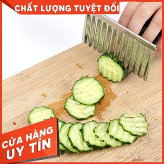 Dao thái hoa quả hình sóng,chặn rau củ