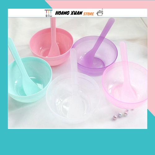 SET _ Bát Trộn Mặt Nạ, Que Trộn Mặt Nạ, Dụng Cụ Làm Mask 88134 shop HOANGXUANVP88