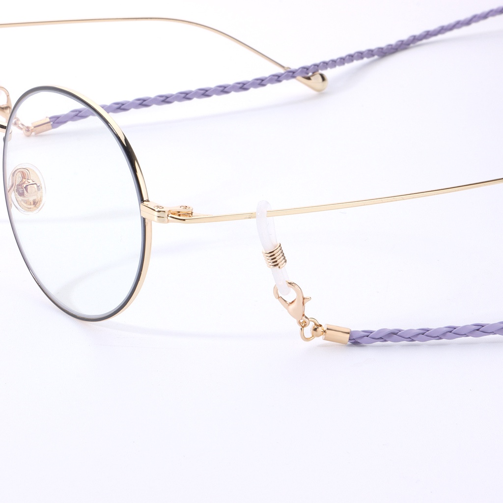 Dây Da Bện Đeo Mắt Kính Đa Năng Thời Trang Cá Tính Cho Nữ