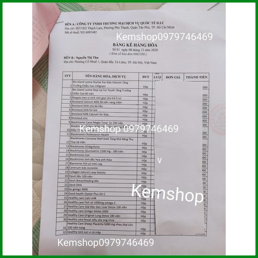 Tinh dầu hoa anh thảo Blackmores 190 viên của ÚC - Điều hòa nội tiết, tăng thụ thai, đẹp da | Thế Giới Skin Care