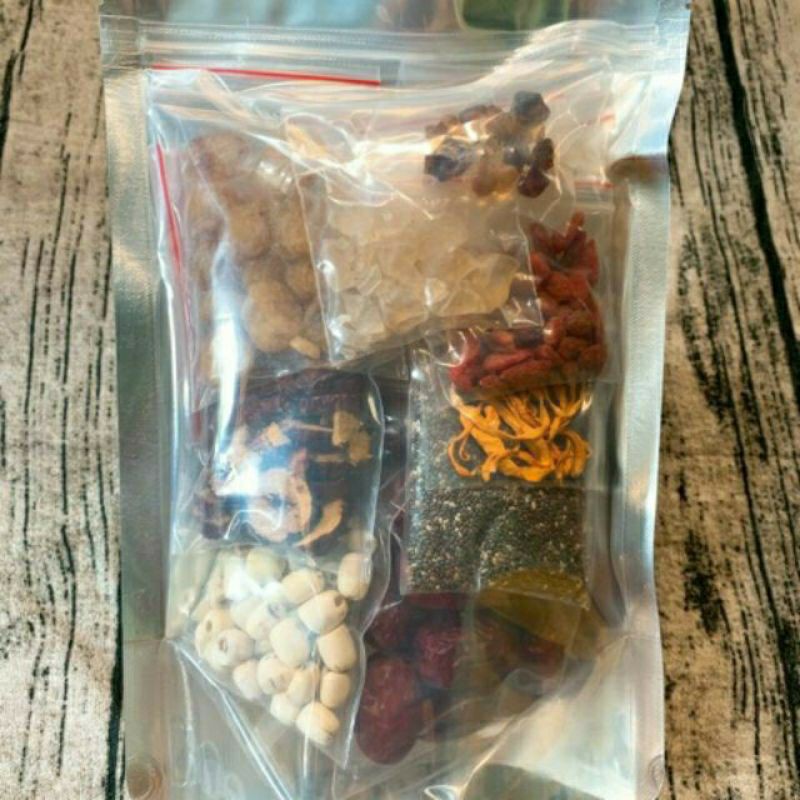 1 set chè dưỡng nhan 13 món