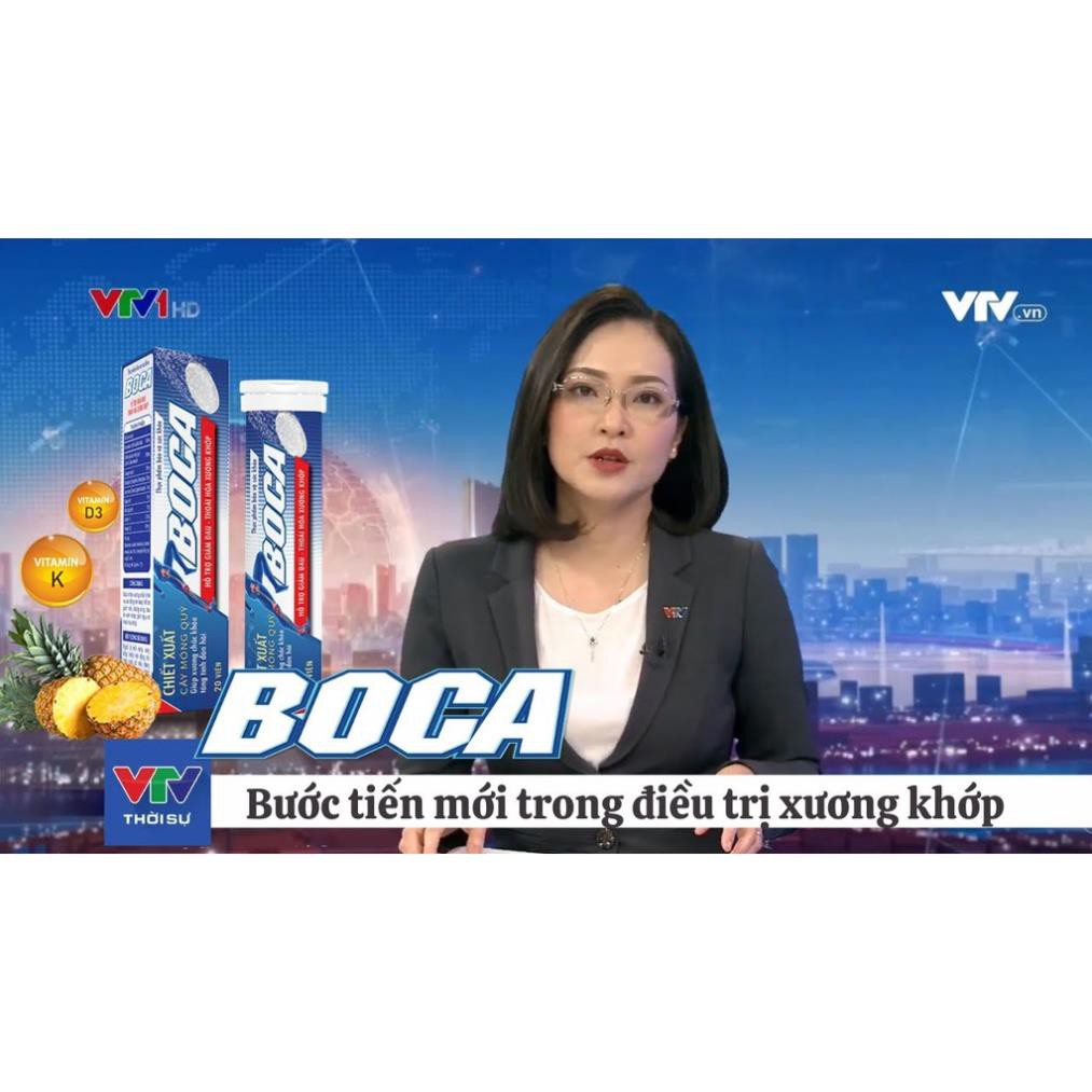 VIÊN SỦI XƯƠNG KHỚP BOCA - TUÝP 20 VIÊN - Bao Check Mã Vạch icheck