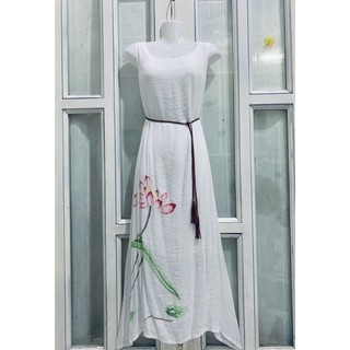 Đầm maxi dáng suông không tay [2 mẫu ]