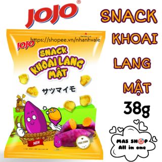 Bánh Snack JOJO® KHOAI LANG MẬT Gói 38g