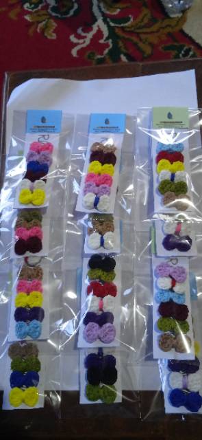 1pac Knitting Brooch Wedding Souvenir Contents 5pcs