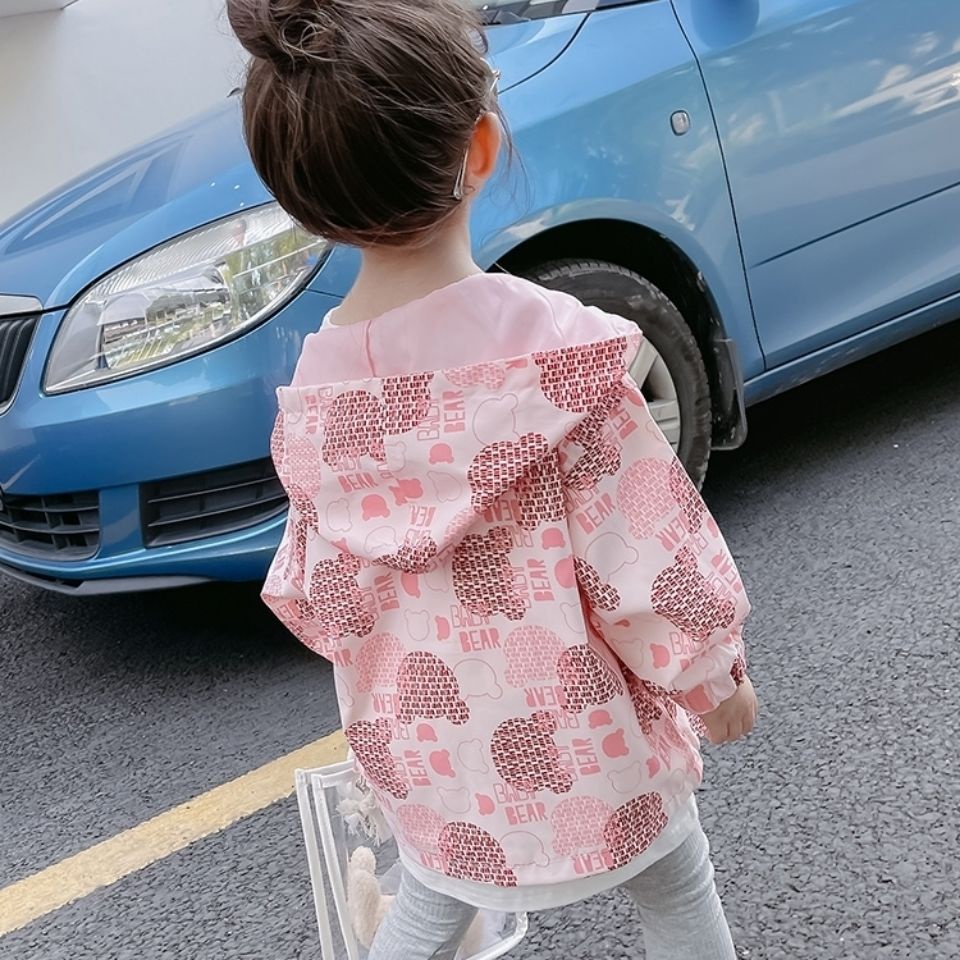 [Babycat] Áo Khoác Cardigan Mỏng Phong Cách Hàn Quốc Nhật Bản / Hàn Quốc Thời Trang Xuân Thu Cho Bé Gái