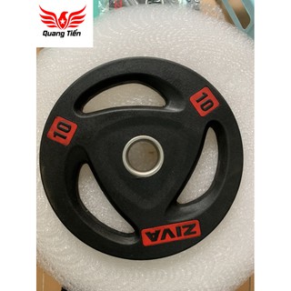 Tạ đĩa cao su Ziva 10Kg cao cấp 2021