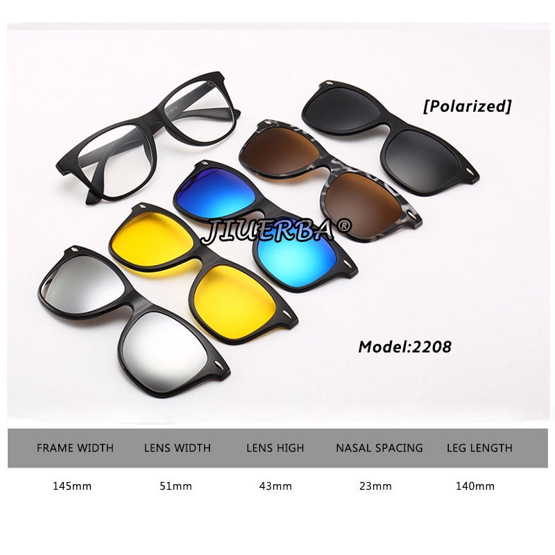 (Hàng Mới Về) Kính Mát Nam Châm Phân Cực Có Kẹp Cho Nam Và Nữ | BigBuy360 - bigbuy360.vn