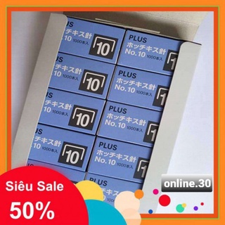 Combo 5 hộp đạn ghim số 10 plus