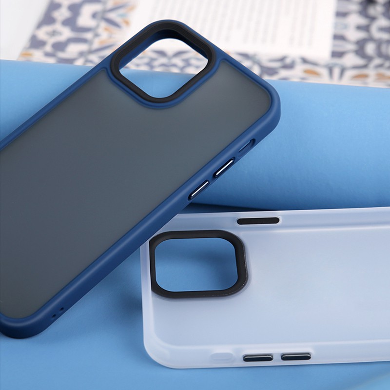 Chống Rơi Ốp Điện Thoại Dạng Nhám Trong Mờ Chống Sốc Cho iphone 11 12 pro max x xr xs max 7 8 plus se 2020