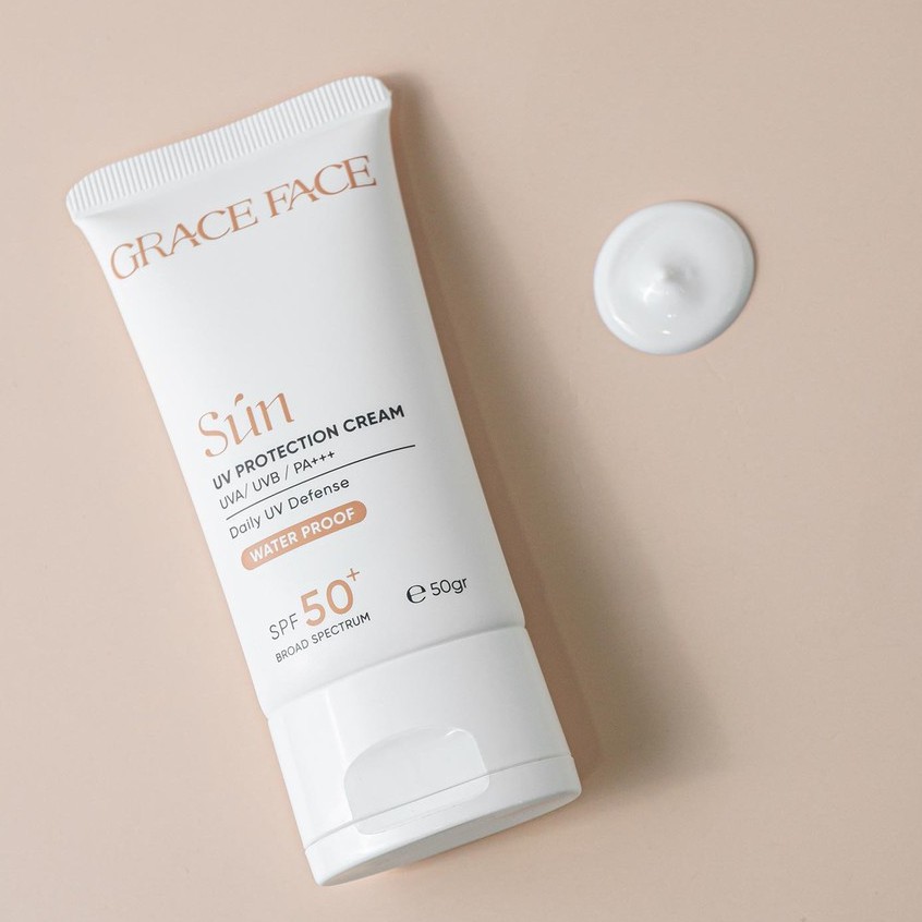 Kem chống nắng bảo vệ da Grace Face giúp kiềm dầu kháng nước UV Protection Cream 50ml | BigBuy360 - bigbuy360.vn